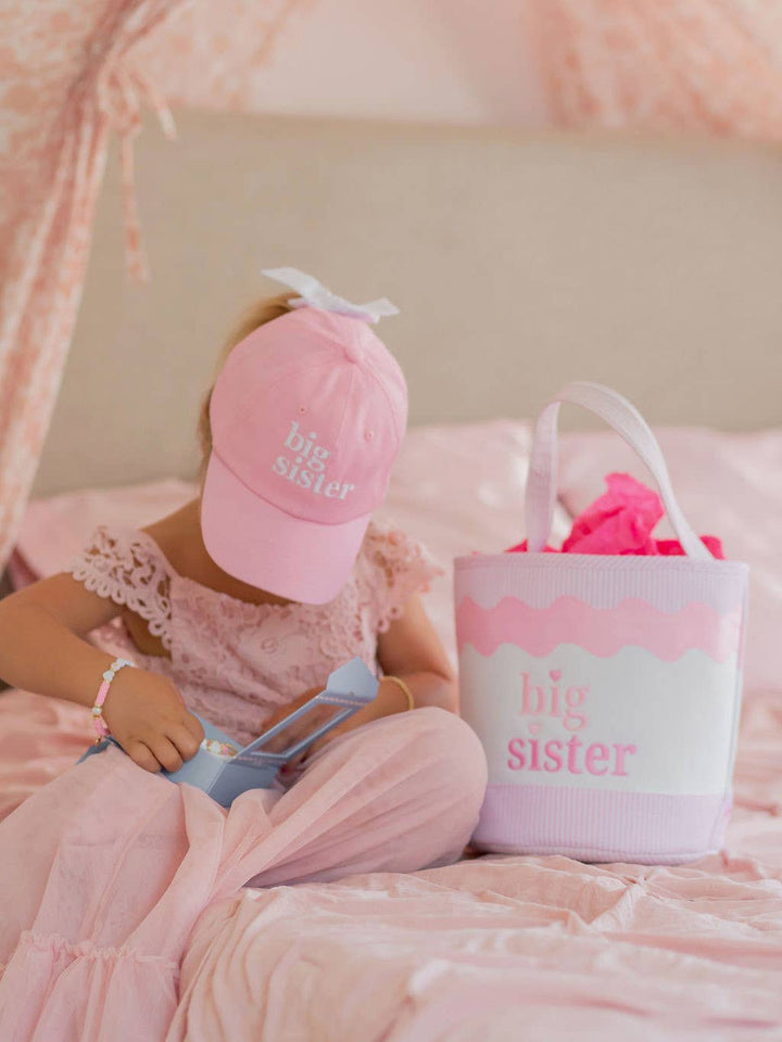 Big Sister Bow Baseball Hat