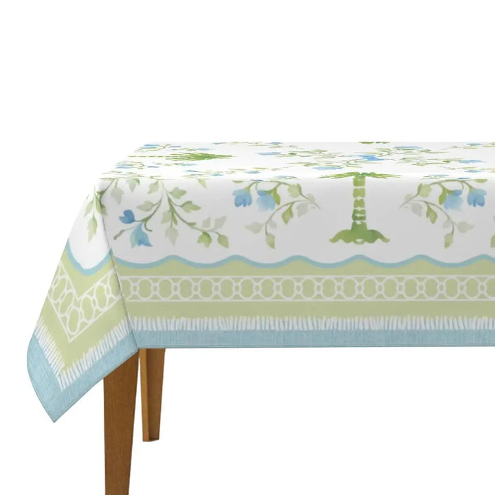 Palm Estate Mahjong Mat And TableCloth Set