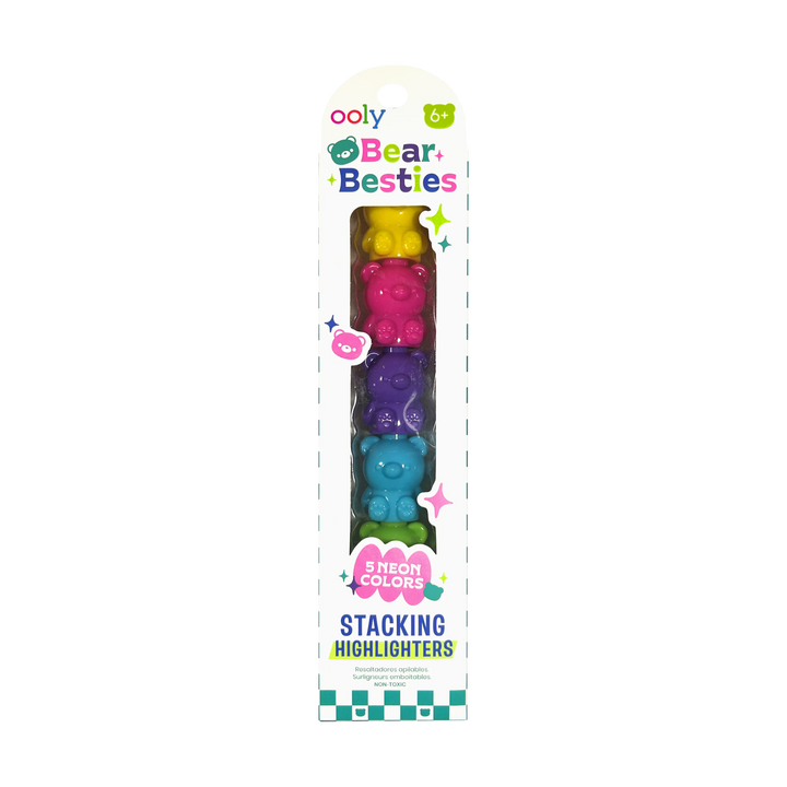 Bear Besties: Stacking Highlighters - Single (1 Stick / Box)