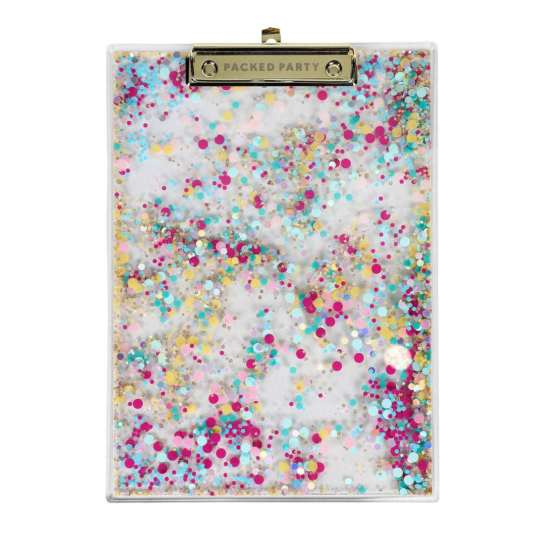 Confetti Filled Clipboard