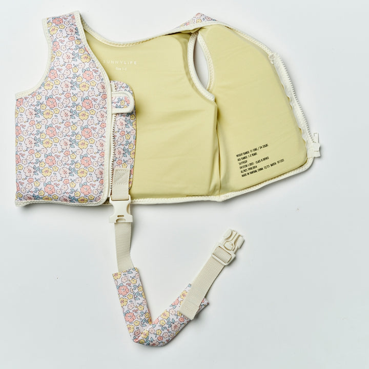 Kids Swim Vest 1-2 Into the Garden Ditsy Floral