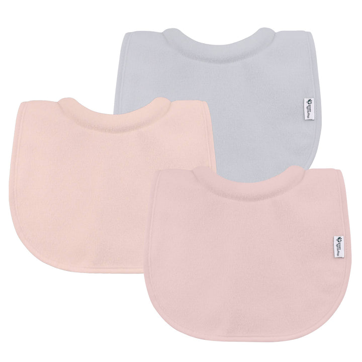 Stay-dry Milk-Catcher Bibs - 3 pack: White Set