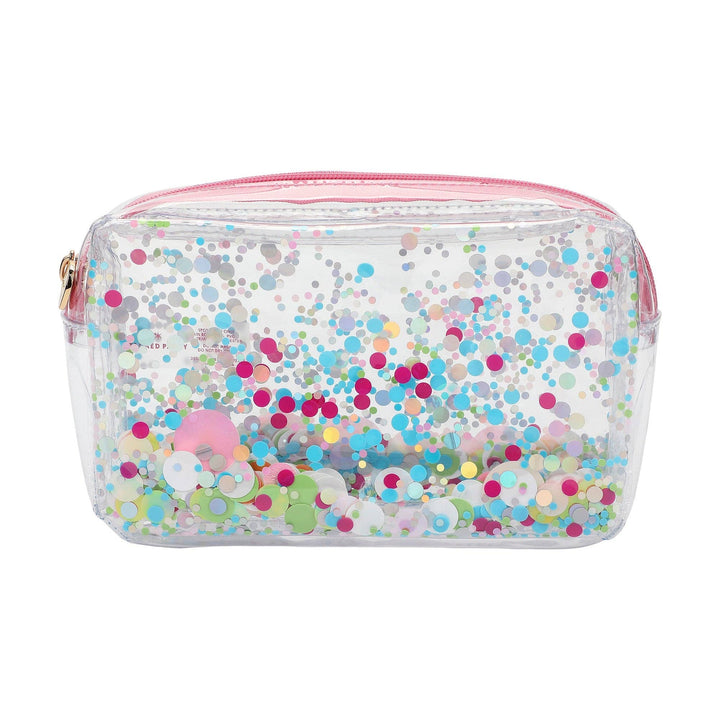 Clear Vinyl Confetti Pouch
