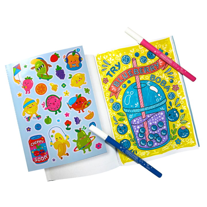 Yummy Yummy: Scented Coloring Kit