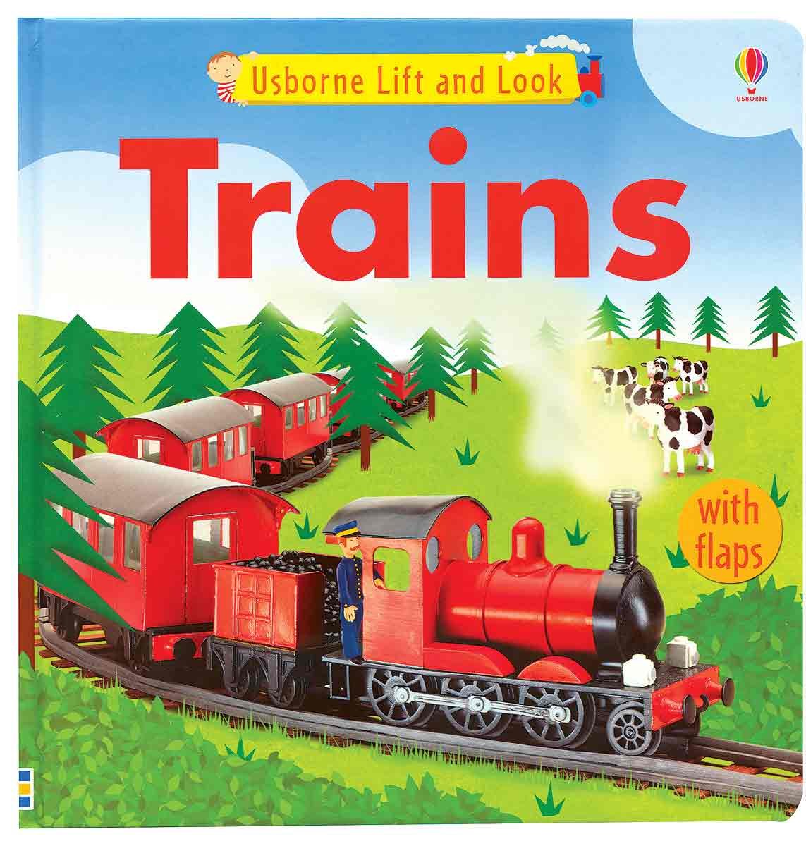 Lift And Look Trains - Book