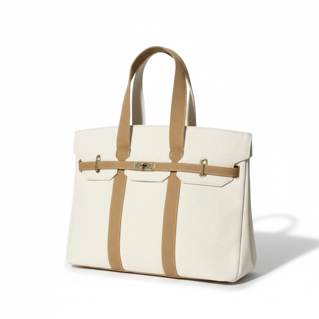 BOATKIN Large The Luxe Signature Tote- Black