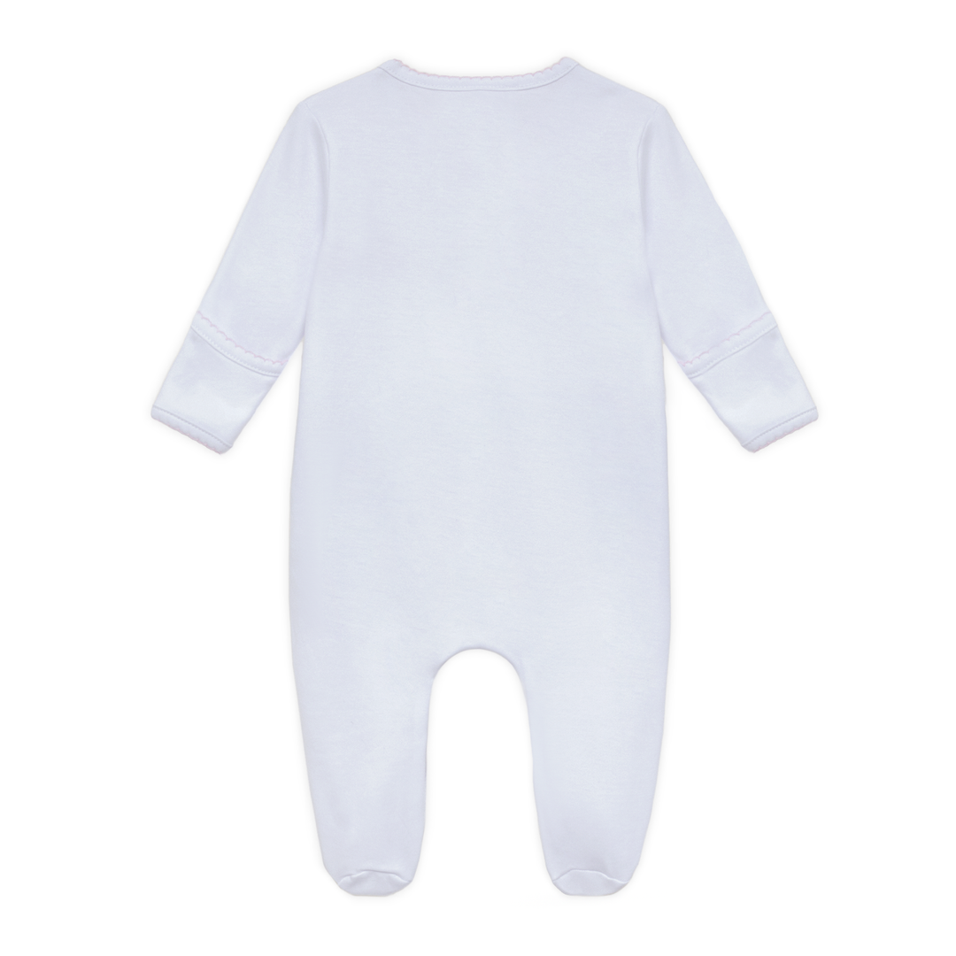 Bunny's Basket Footie - Pink