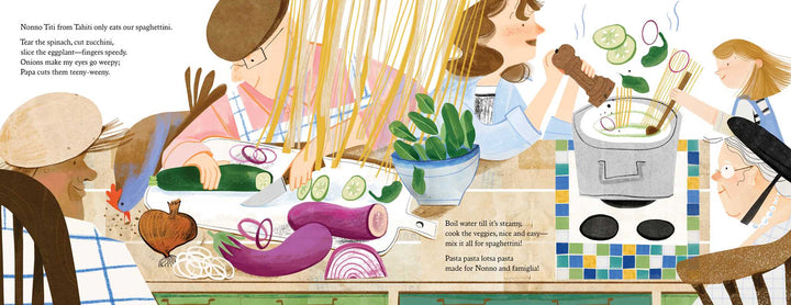 Pasta Pasta Lotsa Pasta by Aimee Lucido: Hardcover; 40 pages / English
