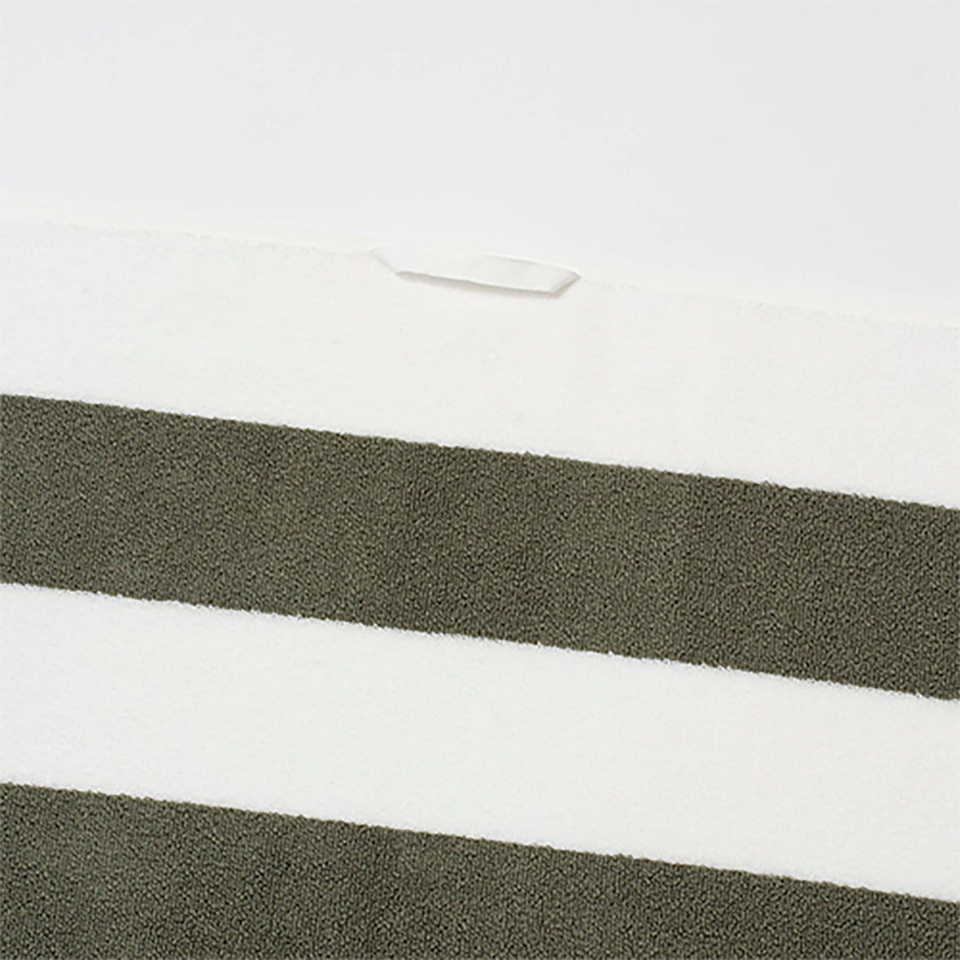 Beach Towel The Vacay Olive Stripe