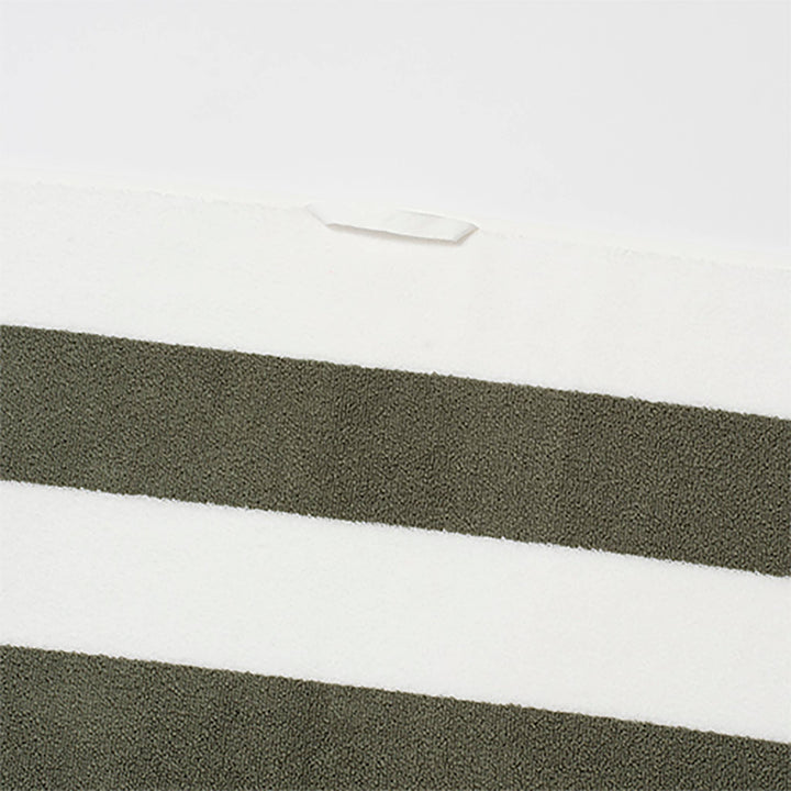 Beach Towel The Vacay Olive Stripe