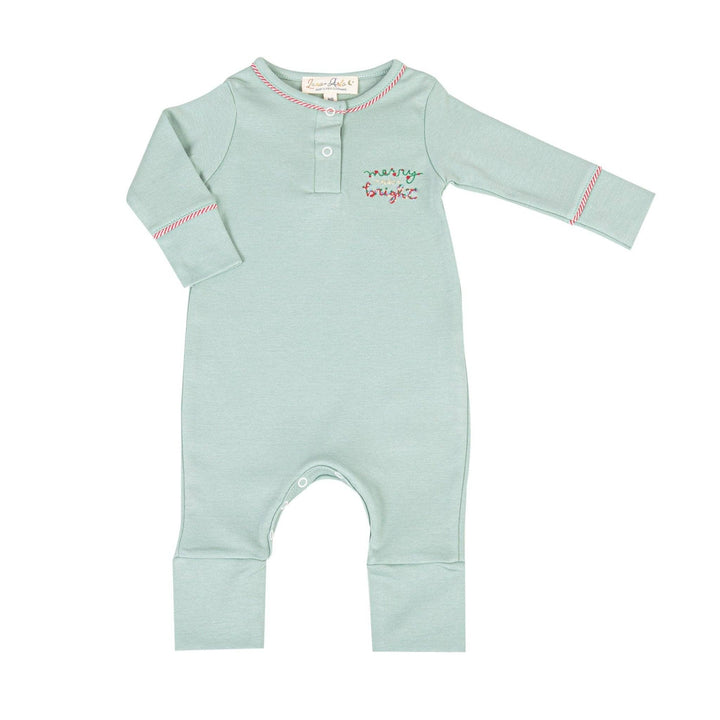 Merry and Bright Embroidered Playsuit