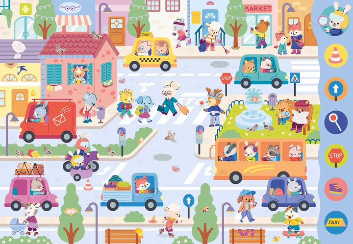 Search & Find Vehicles by: Board Books; 20 pages / English