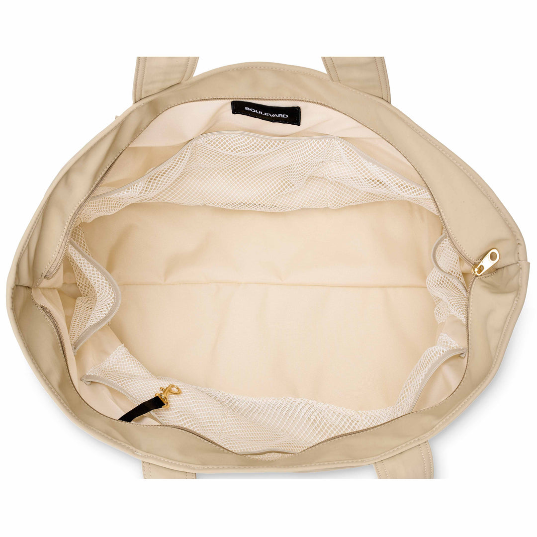"Teddy" Large Tote : Sand