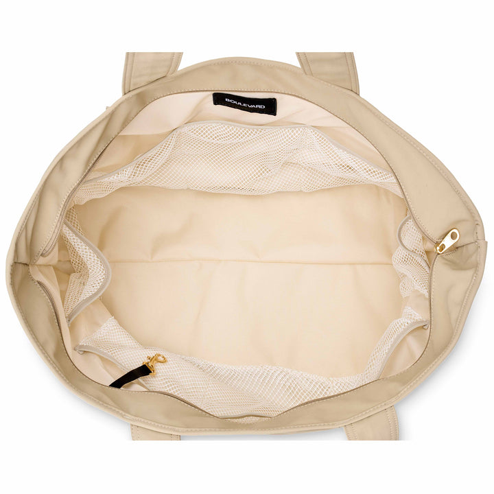 "Teddy" Large Tote : Sand