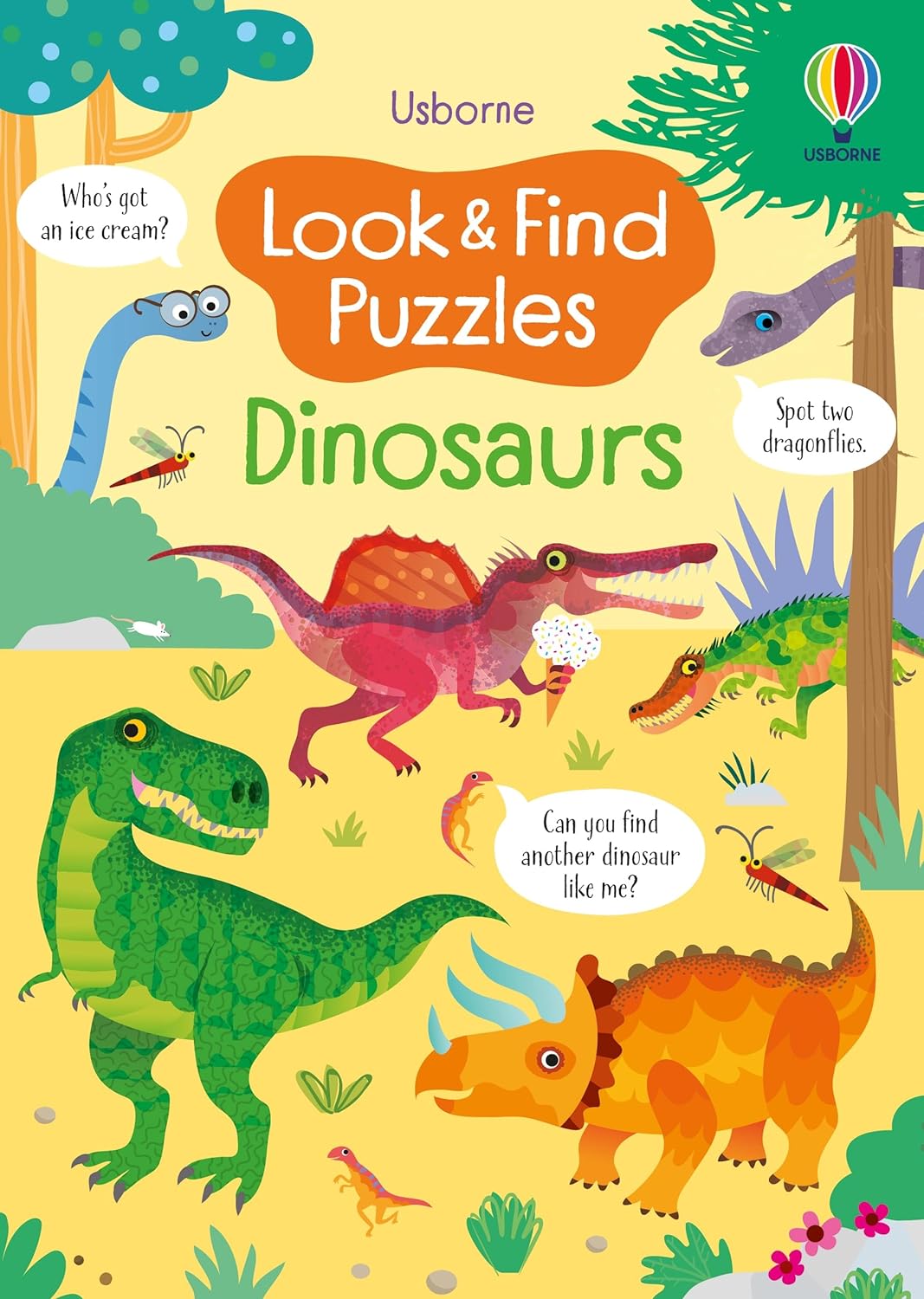 Look & Find Puzzles Dinosaurs - Book