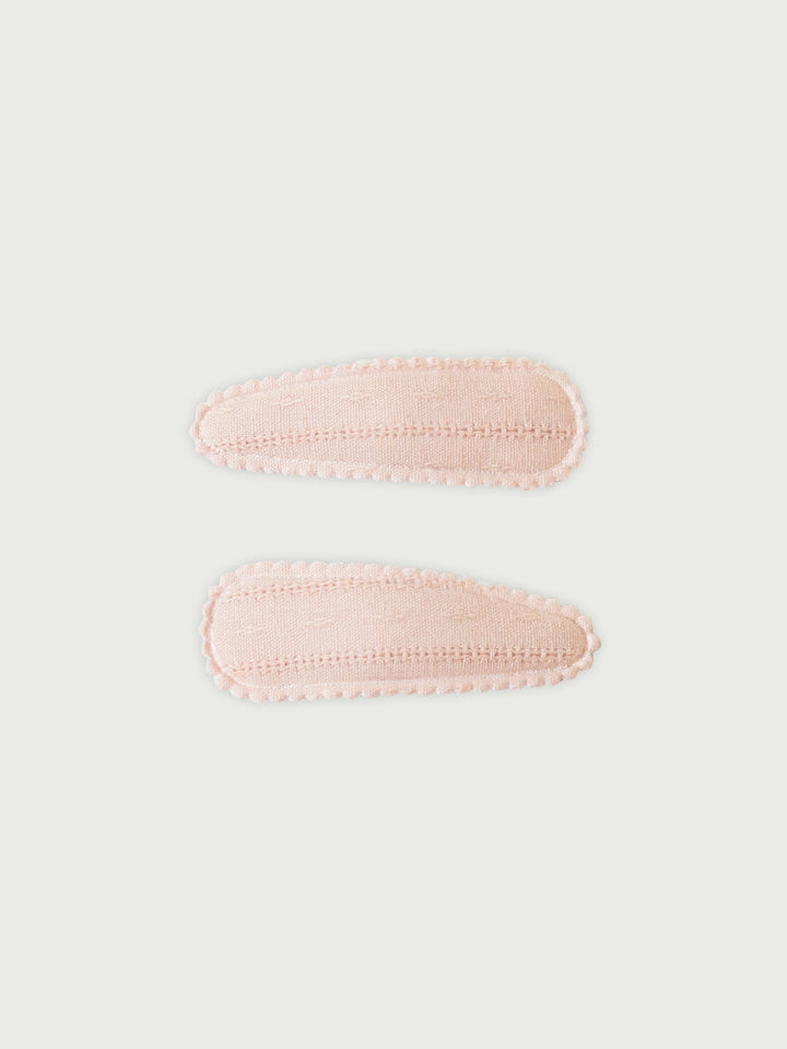 2-Pack Hair Clip Set: Blush
