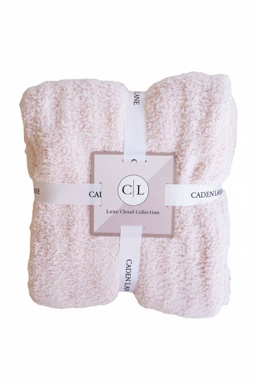 CuddleLane™ Luxe Blankets | (72" x 48") / Ivory