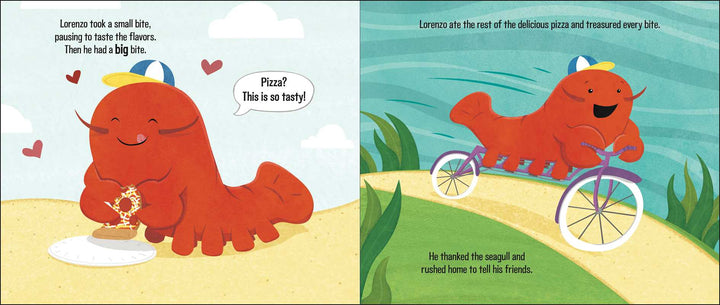Lorenzo, the Pizza-Loving Lobster by Claire Lordon: Hardcover; 32 pages / English
