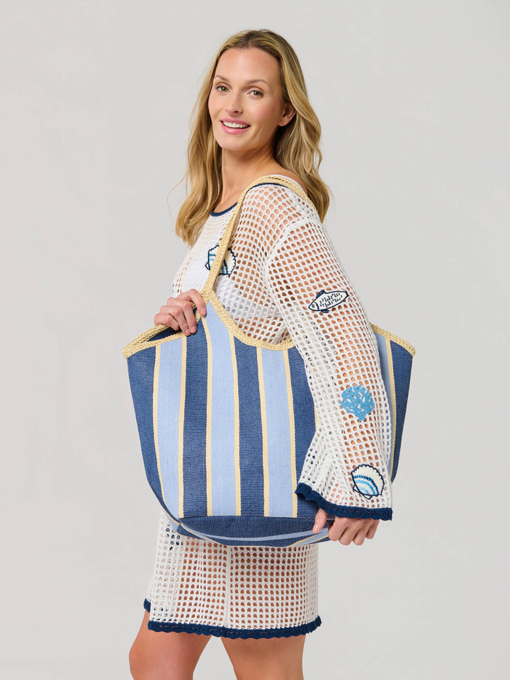 CAPRI TOTE: TAN