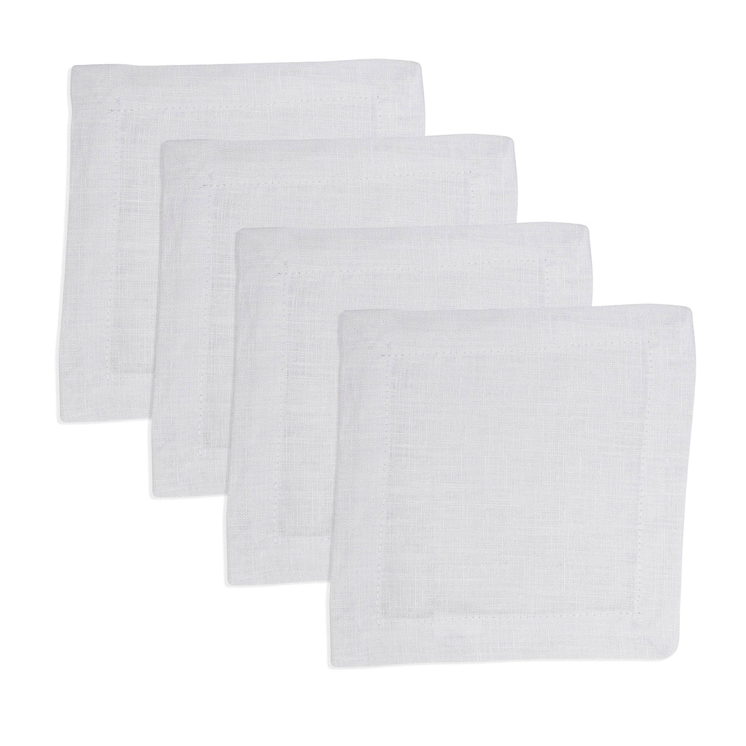 Pure Linen Napkin: 6"x6" SET OF 4