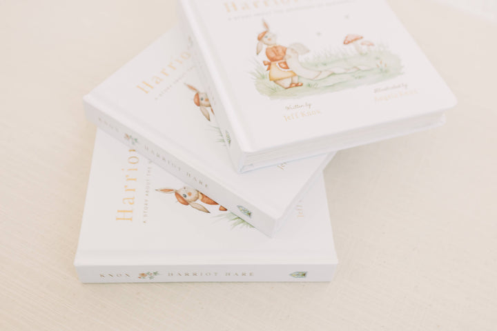 Harriot Hare: A Children's Board Book by Knox, Gold Foil