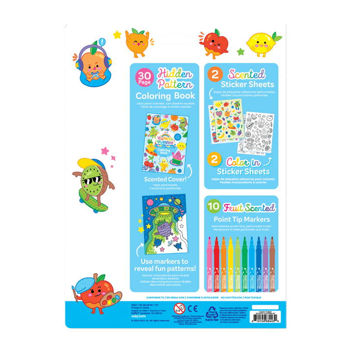 Yummy Yummy: Scented Coloring Kit