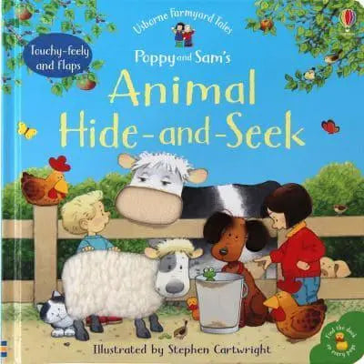 Poppy And Sam's Animal Hide-And-Seek (Touchy Feely Flap Book) - Book