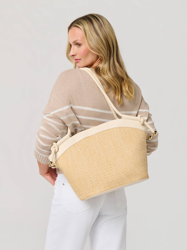 GINA TOTE: IVORY