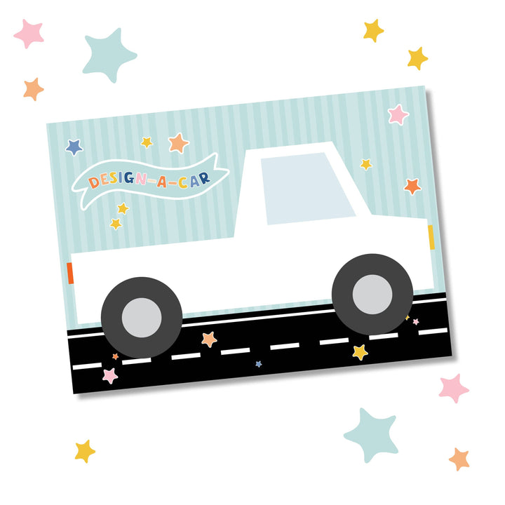 Design-A-Car Pretend Play Notepad