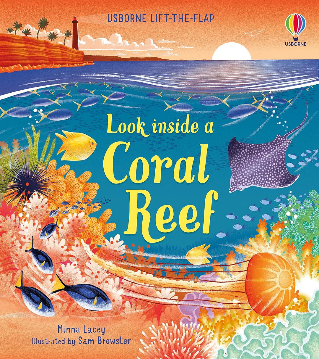 Flip- The- Flap Look Inside a Coral Reef - Book