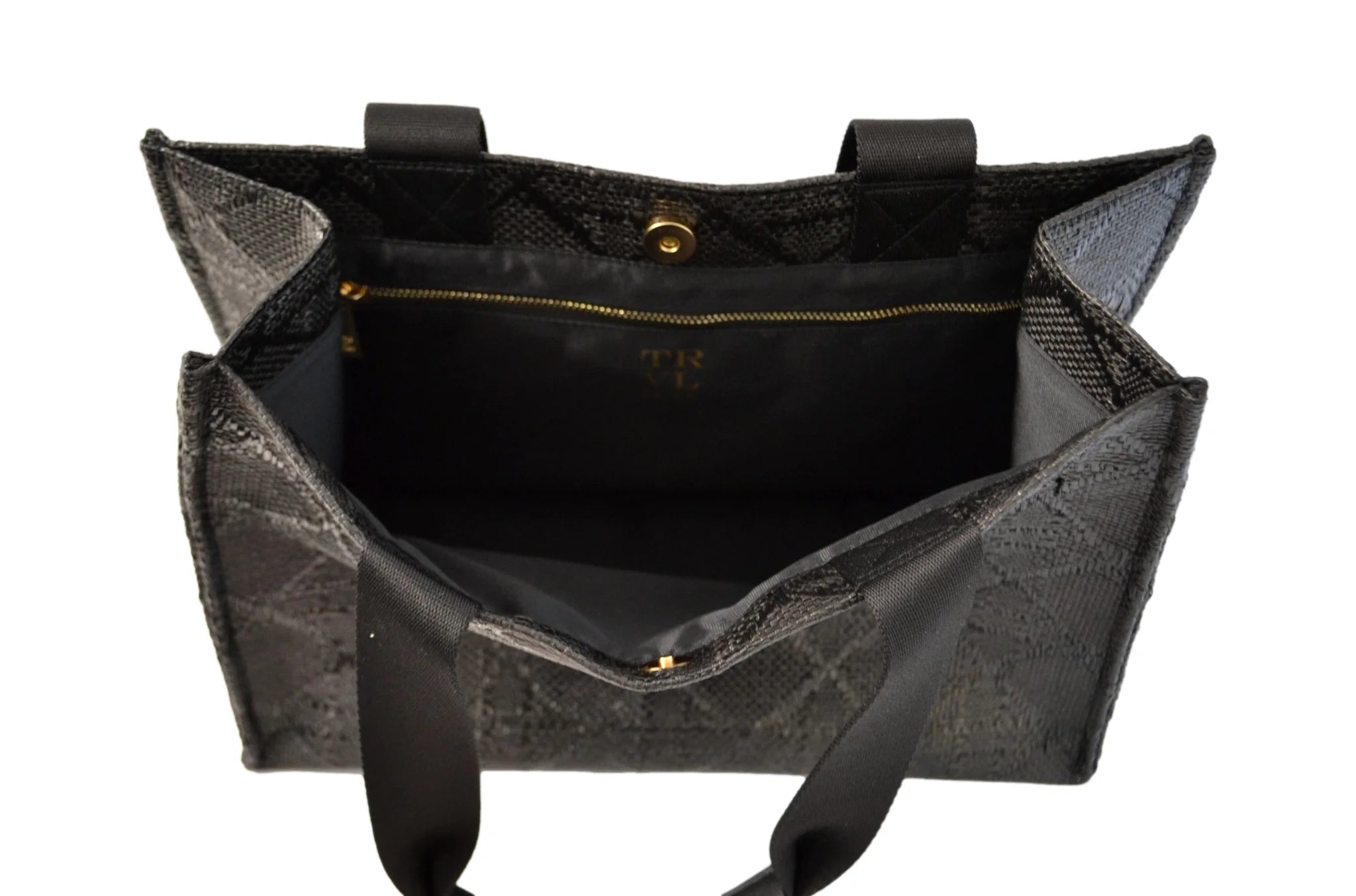 Luxe Oasis Cane Tote - Thumbnail 2