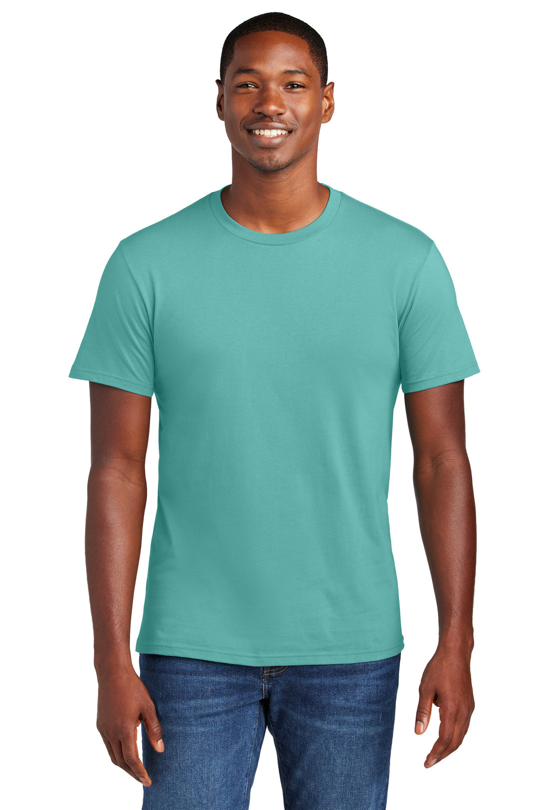 District Perfect Blend CVC Long Sleeve Tee DT109