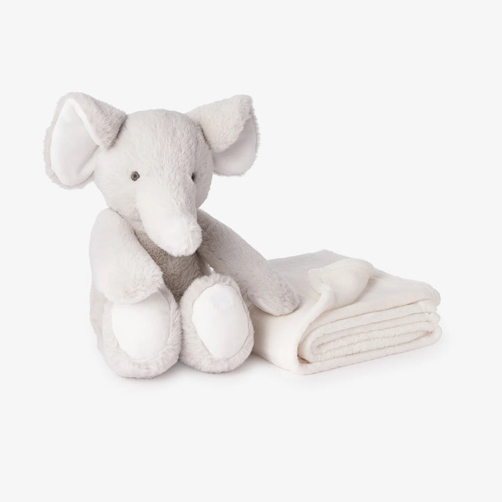 Elephant Bedtime Huggie Plush Toy with Blanket by Elegant Baby