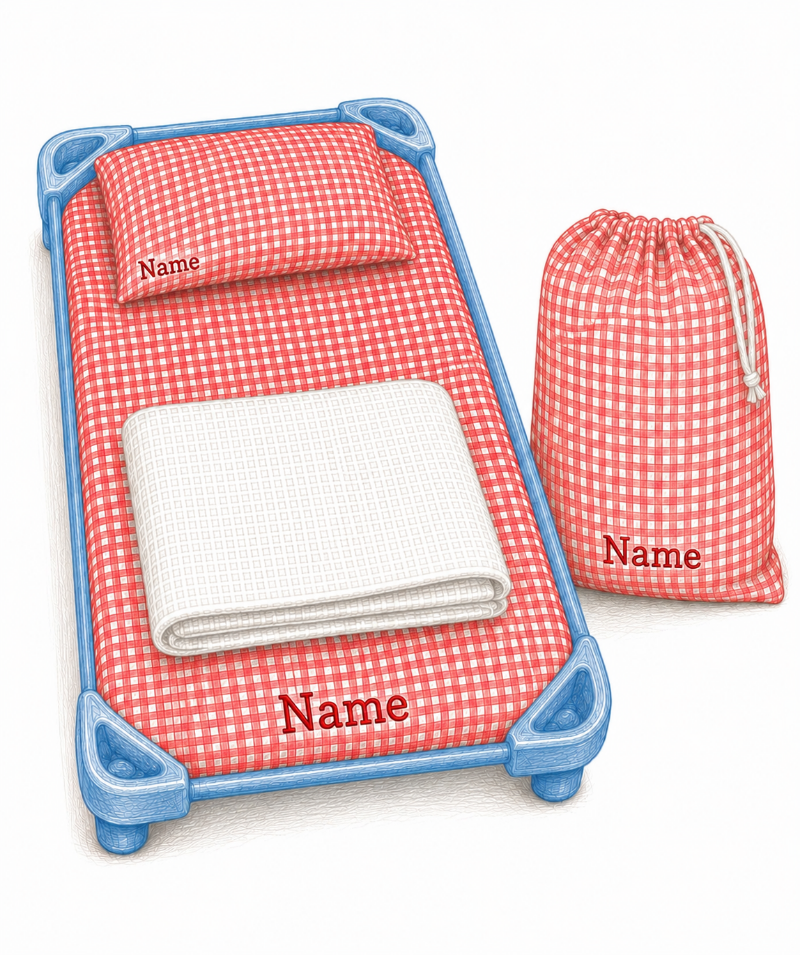 Pre-K Cot Set Embroidery