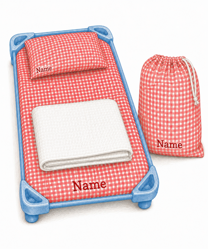 Pre-K Cot Set Embroidery