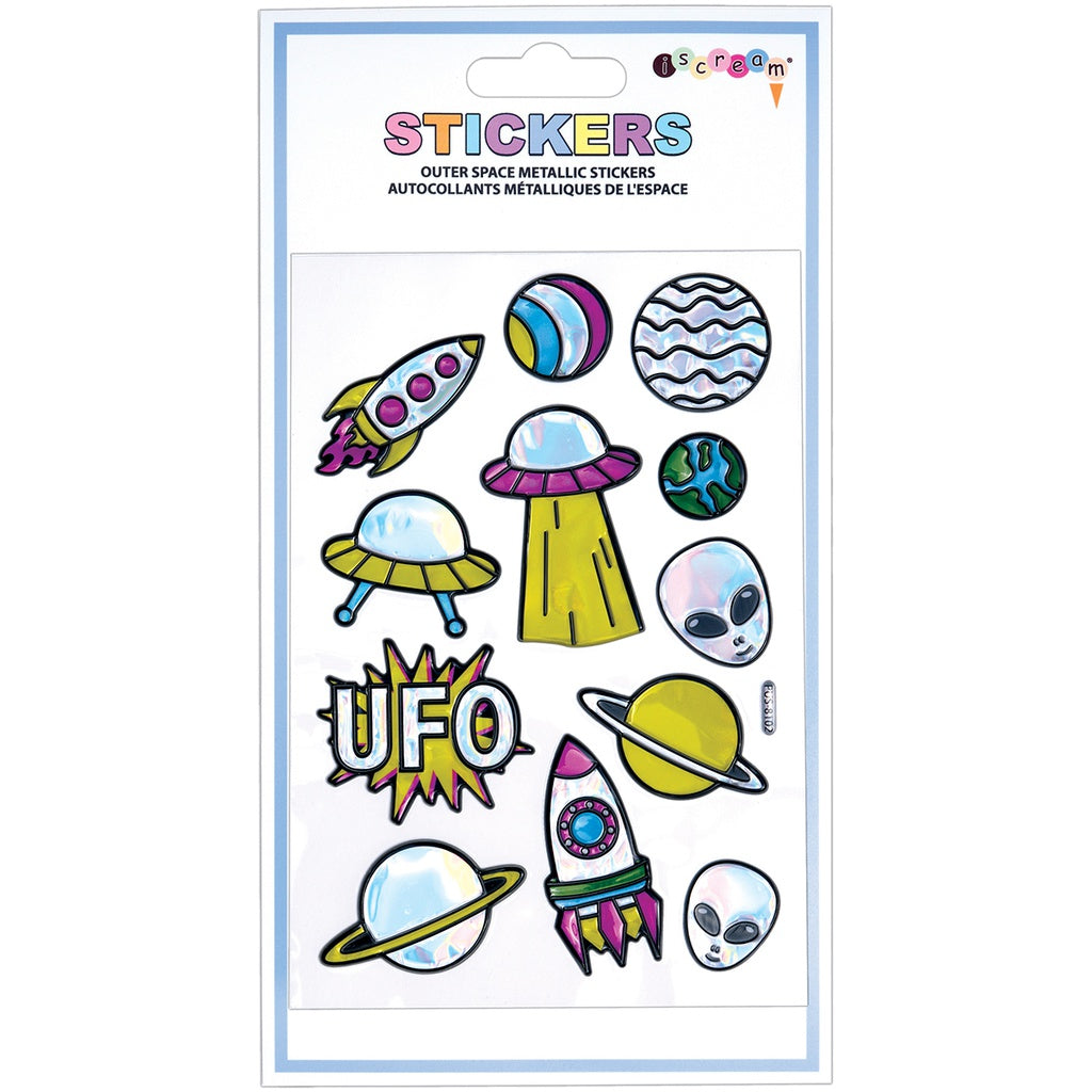 Outer Space Metallic Sticker