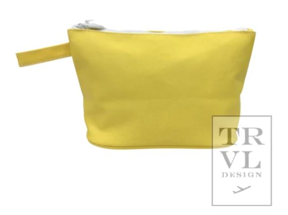 COATED CANVAS SKIPPER COSMETICS BAGS IN 4 COLORS BY TRVL