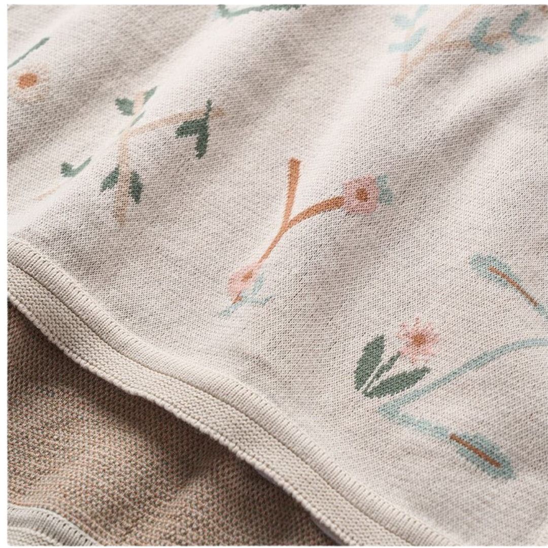 Rainy Day Alphabet Blanket by Elegant Baby