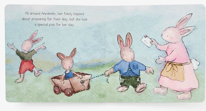 The Quiet Bunny Board Book by Elegant Baby