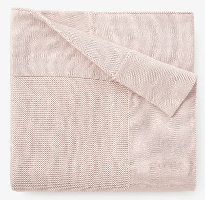 Baby Blanket Sofia + Finn in White or Pale Pink or Pale Blue by Elegant Baby