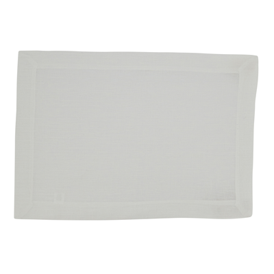 White Linen Placemat