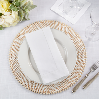 Classic Linen Hemstitch Napkin