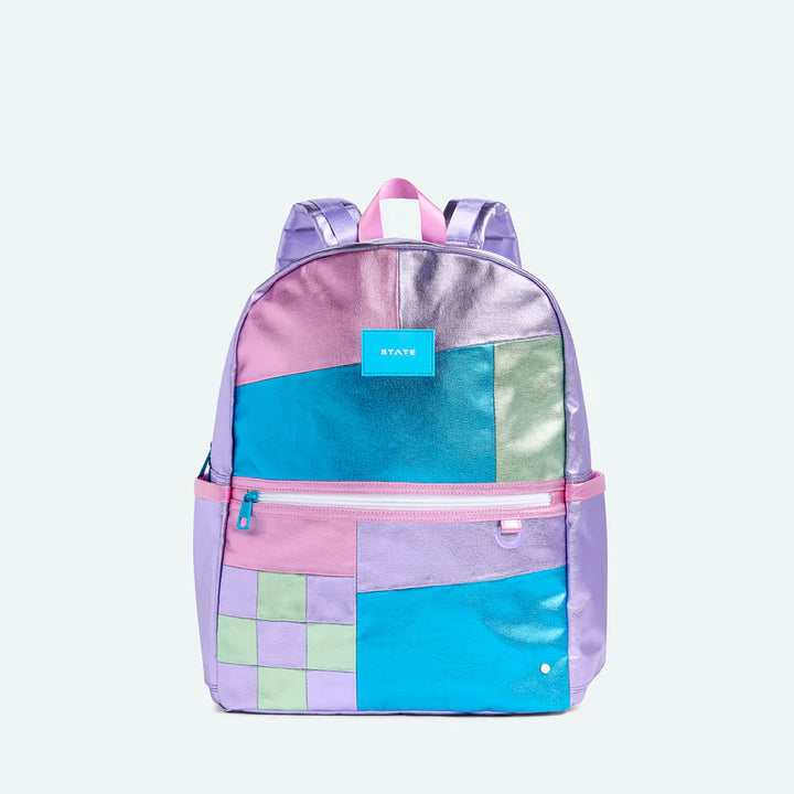 Patchwork Kane Double Pocket Large Backpack