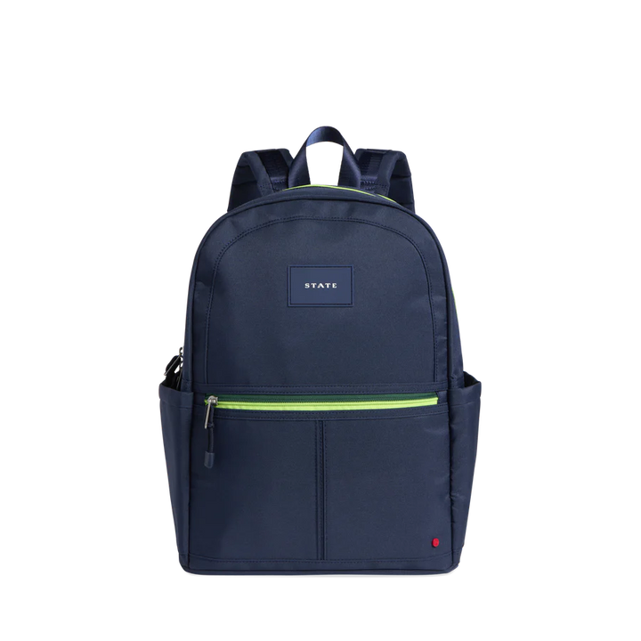Backpack Kane Kids Double Pocket in Navy by State