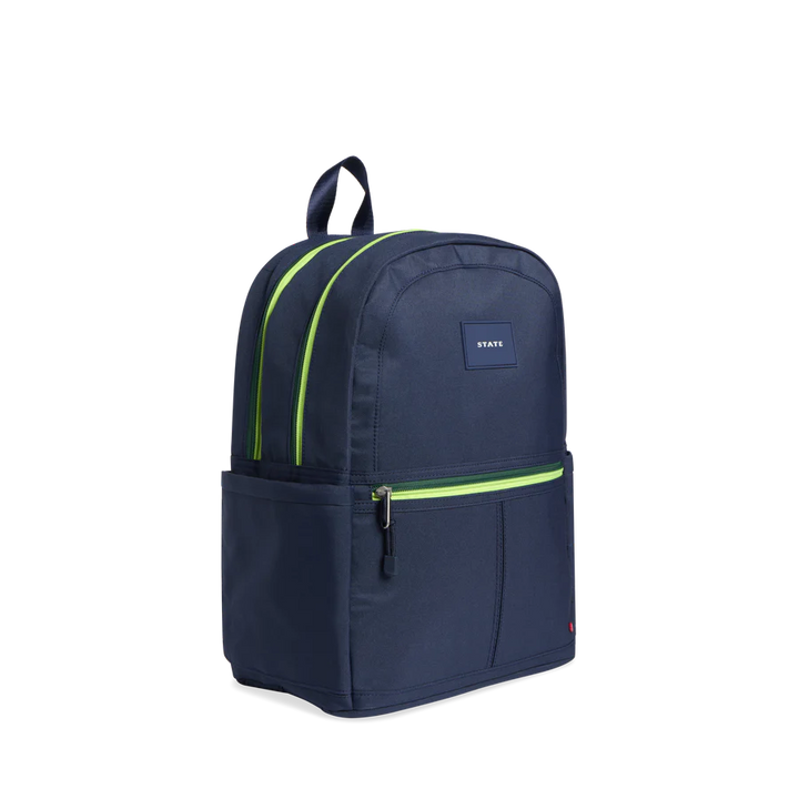 Backpack Kane Kids Double Pocket in Navy by State