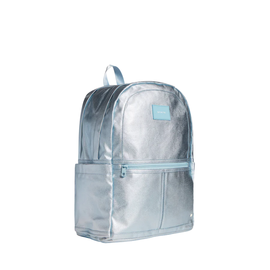 Backpack Kane Kids Large Metallic Light Blue by State