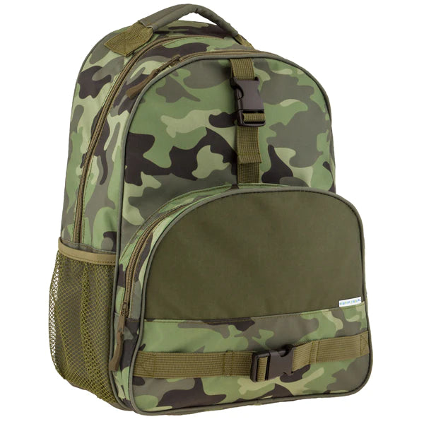 All Over Camo Print Backpack by Stephan Joseph