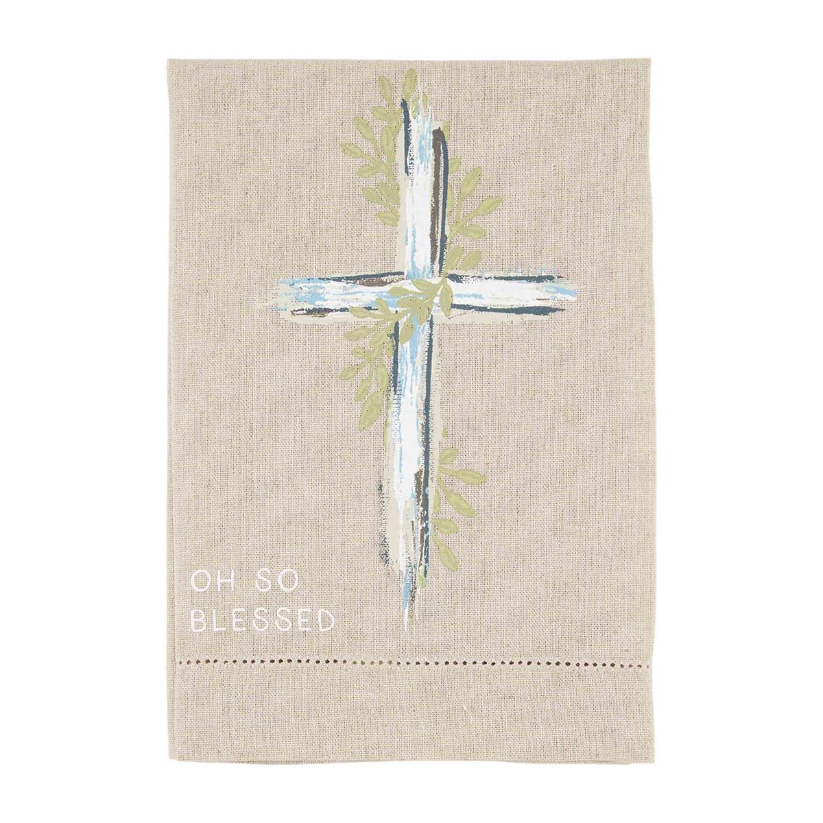 Hand-painted Cross Painted Towel