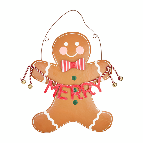 Gingerbread Man Door Hanger