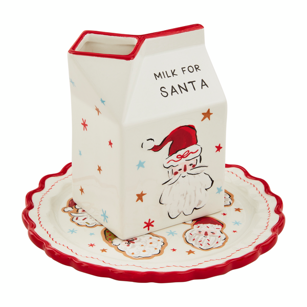 Cookies & Milk For Santa Set